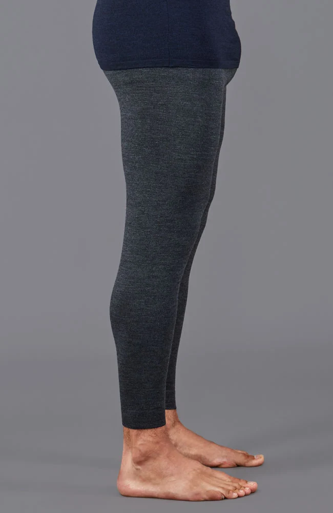 Schwere Herren-Merino-Activewear-Thermohose