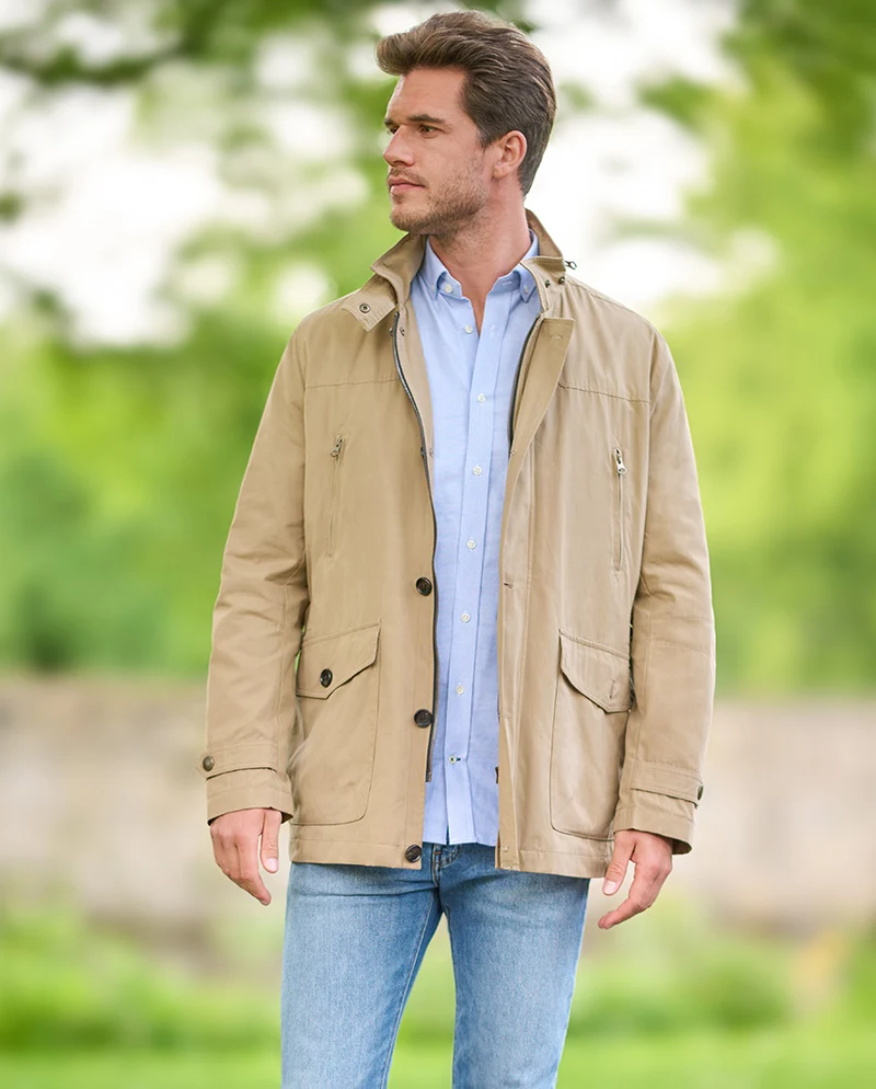 Herren Fieldjacket "Renfield" in sand
