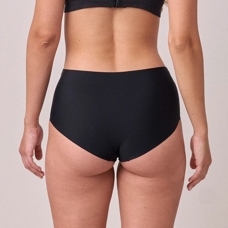 High Waist Hipster Panties Seamless | Hellbeige
