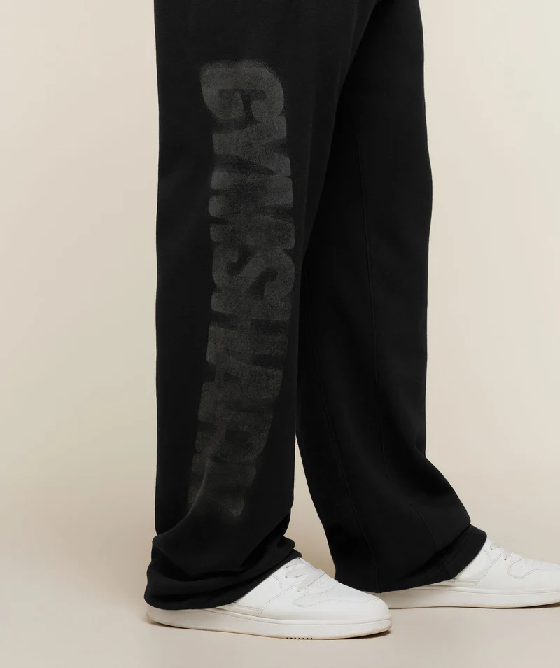 Gymshark Power Seasonals Oversized Pants - Black/Wash