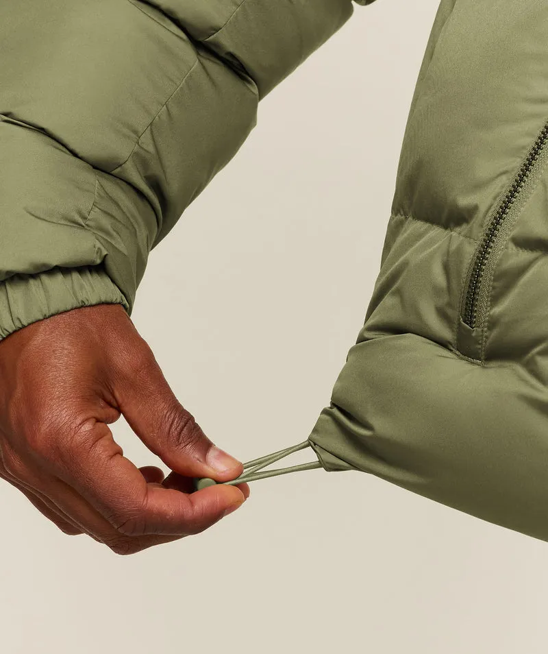 Gymshark Puffer Jacket - Grounded Green