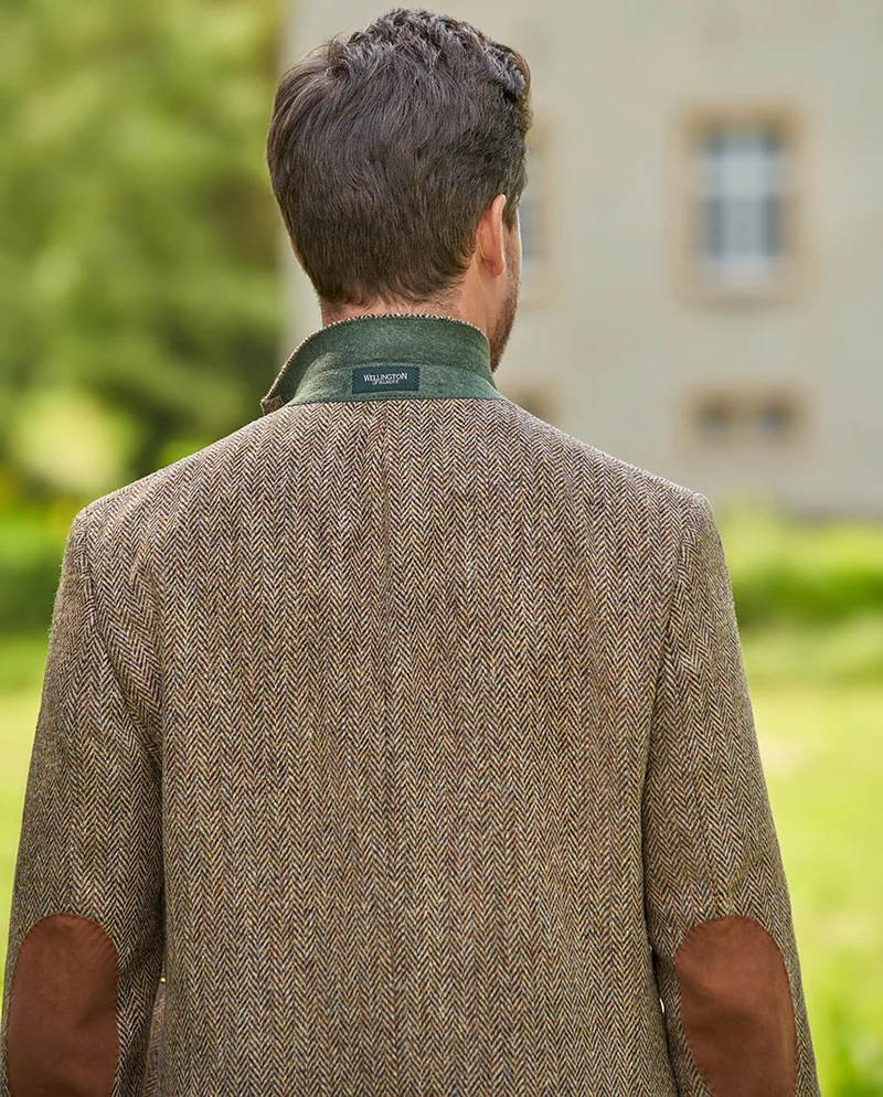 Harris Tweed Sakko "London" in country herringbone