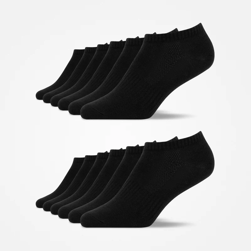 Sneaker Socken | Schwarz