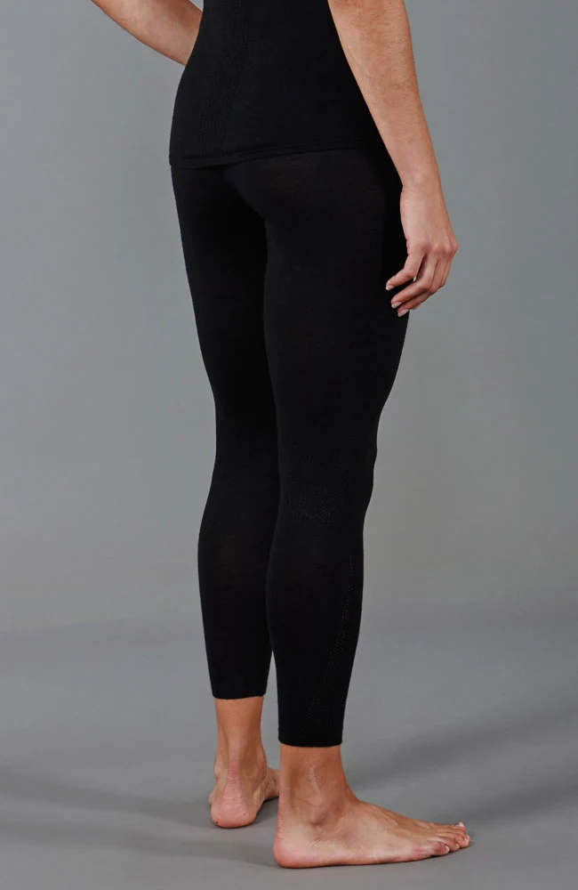 Mittelschwere Damen-Thermo-Leggings aus Merino-Activewear