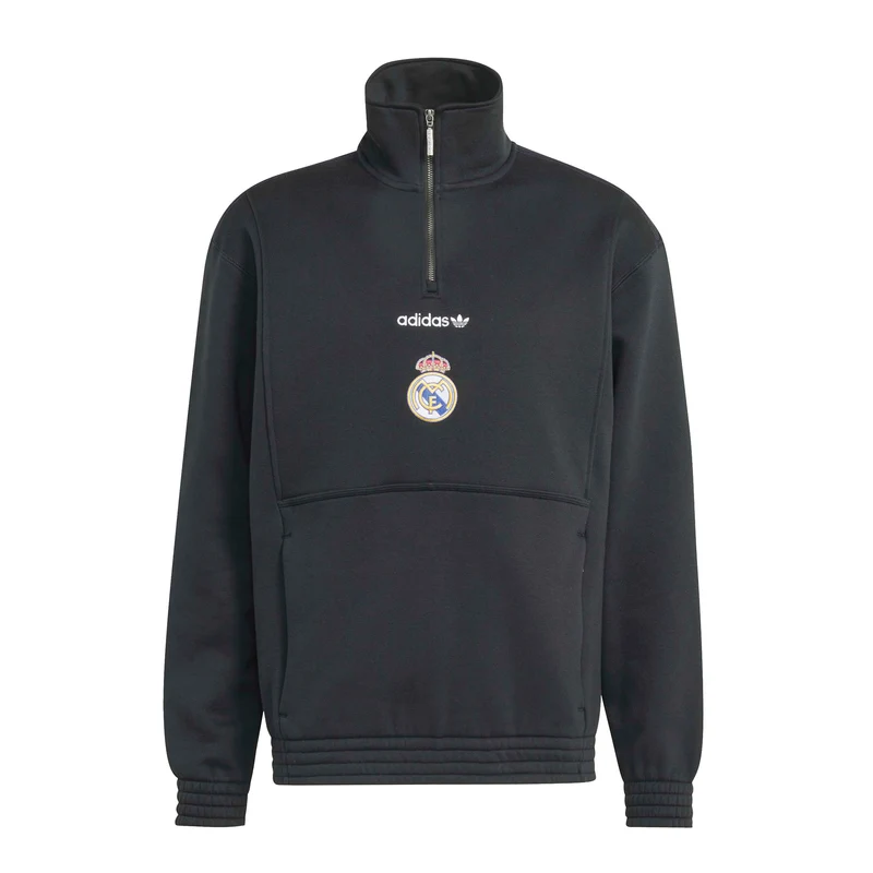 Adidas Real Madrid EQT Half Zip Top