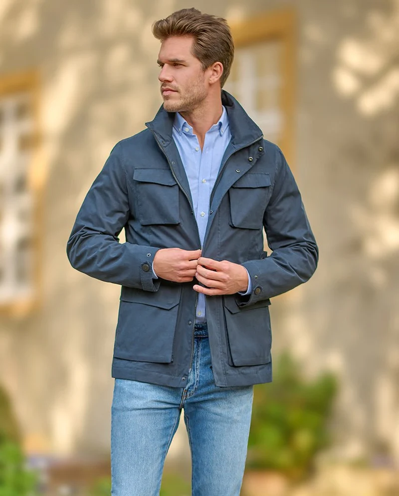 Fieldjacket für Herren "Standford" in navy