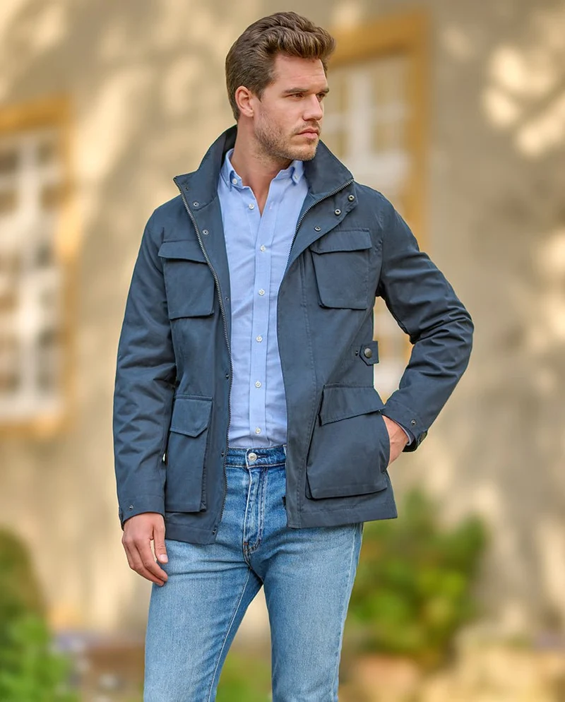 Fieldjacket für Herren "Standford" in navy
