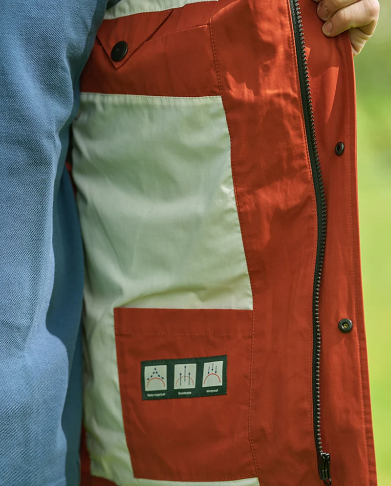Fieldjacket für Herren "Standford" in burnt orange