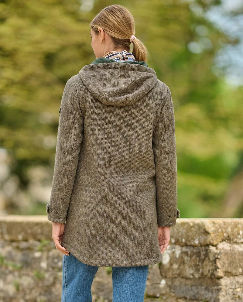 Damen Funktionsparka "Lilrock" in green hill Tweed