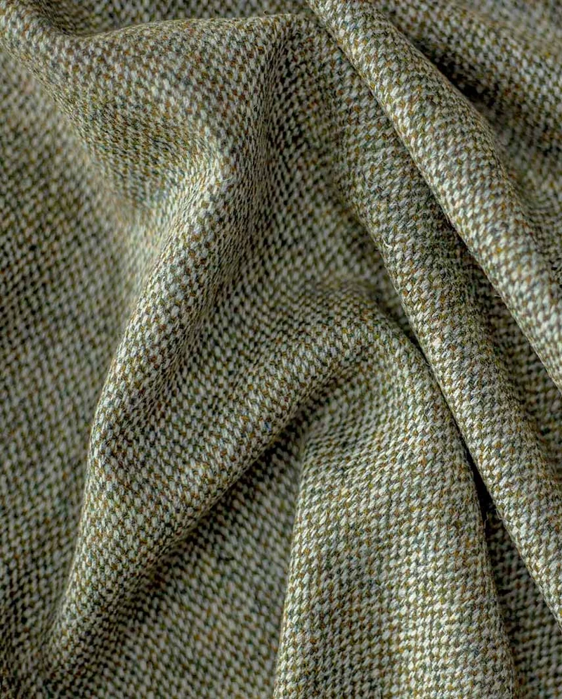 Harris Tweed Blazer "Carola" in multi-green Tweed