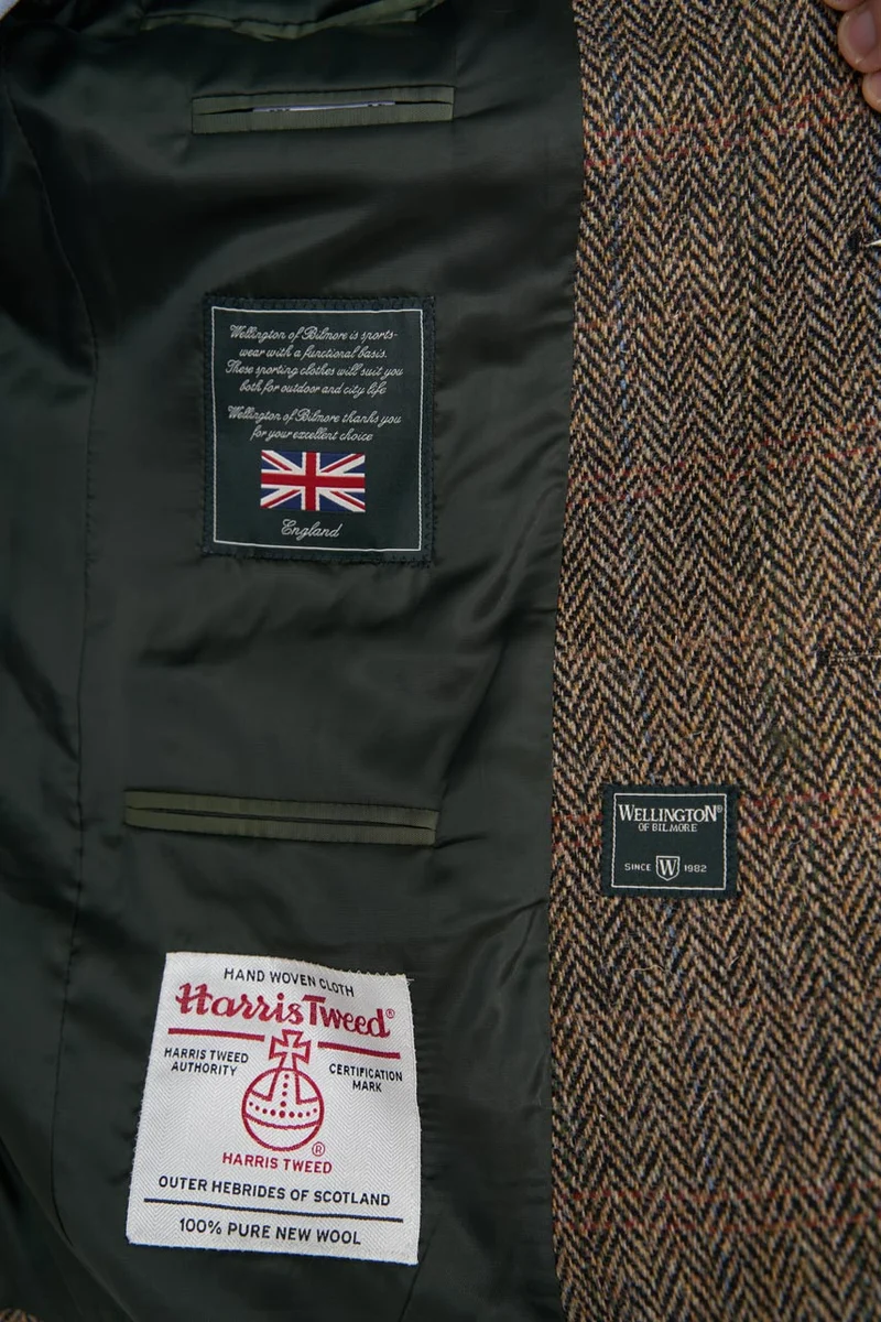 Harris Tweed Sakko "London" in King of Tweed