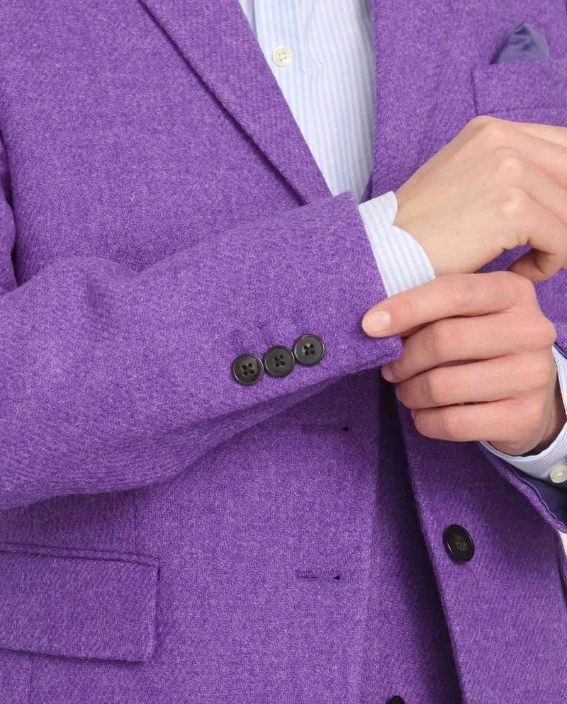 Harris Tweed Blazer "Ladiesclub" in lavendel