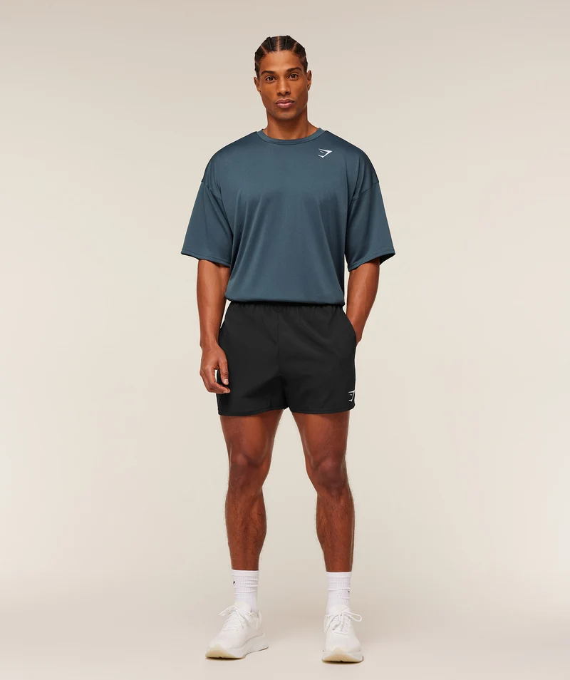 Gymshark Arrival Oversized T-Shirt - Stealth Blue