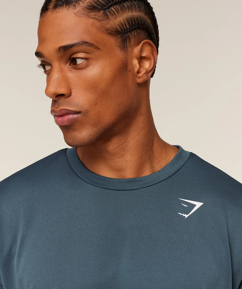 Gymshark Arrival Oversized T-Shirt - Stealth Blue