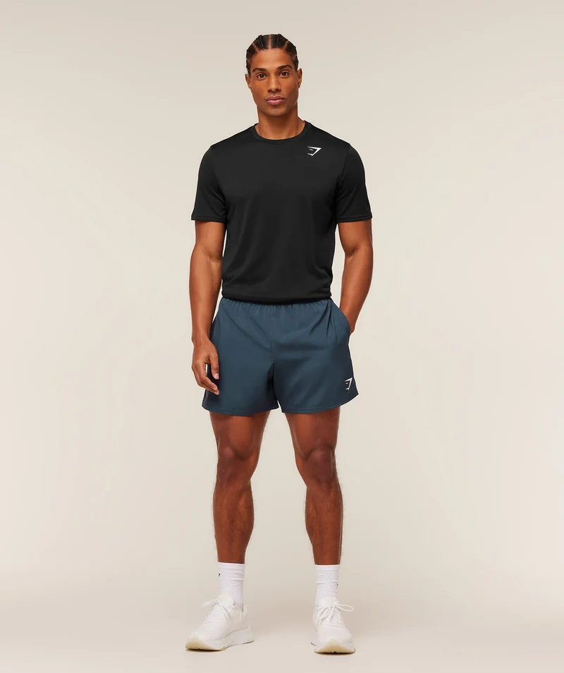 Gymshark Arrival 5" Shorts - Stealth Blue