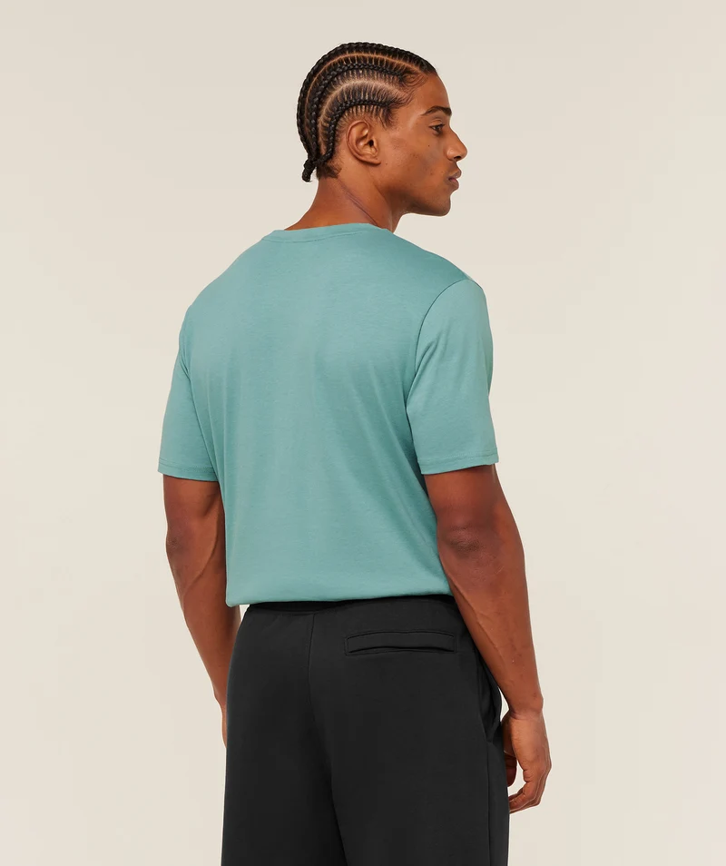 Gymshark Crest T-Shirt - Storm Blue