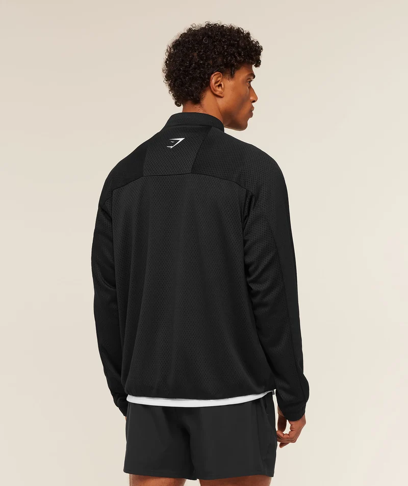 Gymshark Train Zip Through Jacket - Black