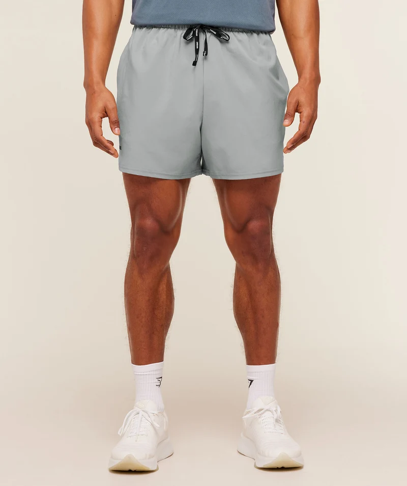 Gymshark Train 5" Shorts - Smokey Grey