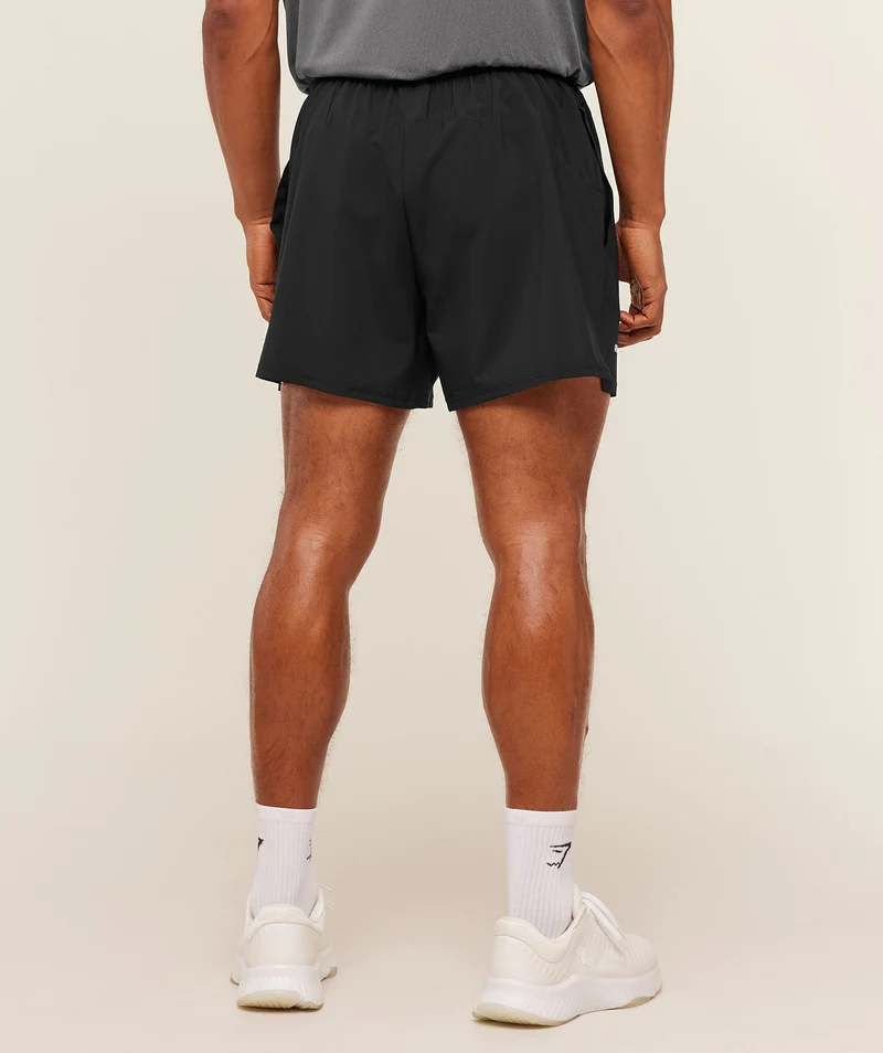 Gymshark Train 5" Shorts - Black