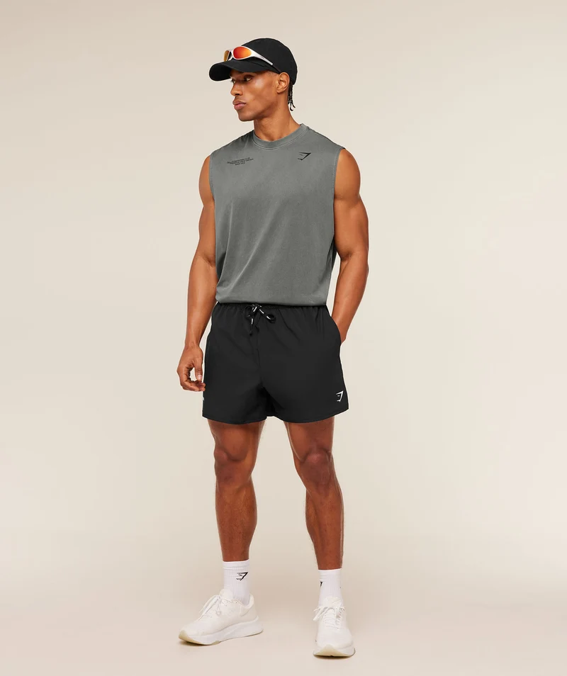 Gymshark Train 5" Shorts - Black