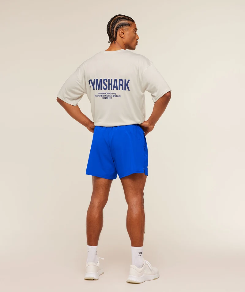 Gymshark Train 5" Shorts - Athletic Blue