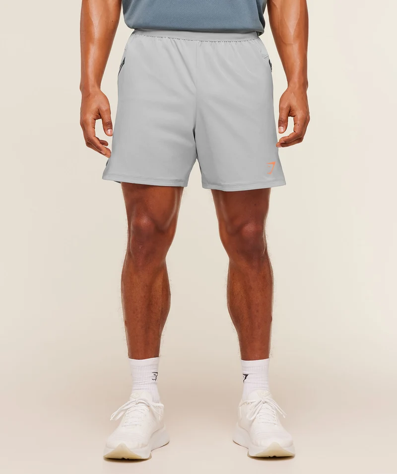 Gymshark Sport Hybrid 6" Shorts - Stratus Grey
