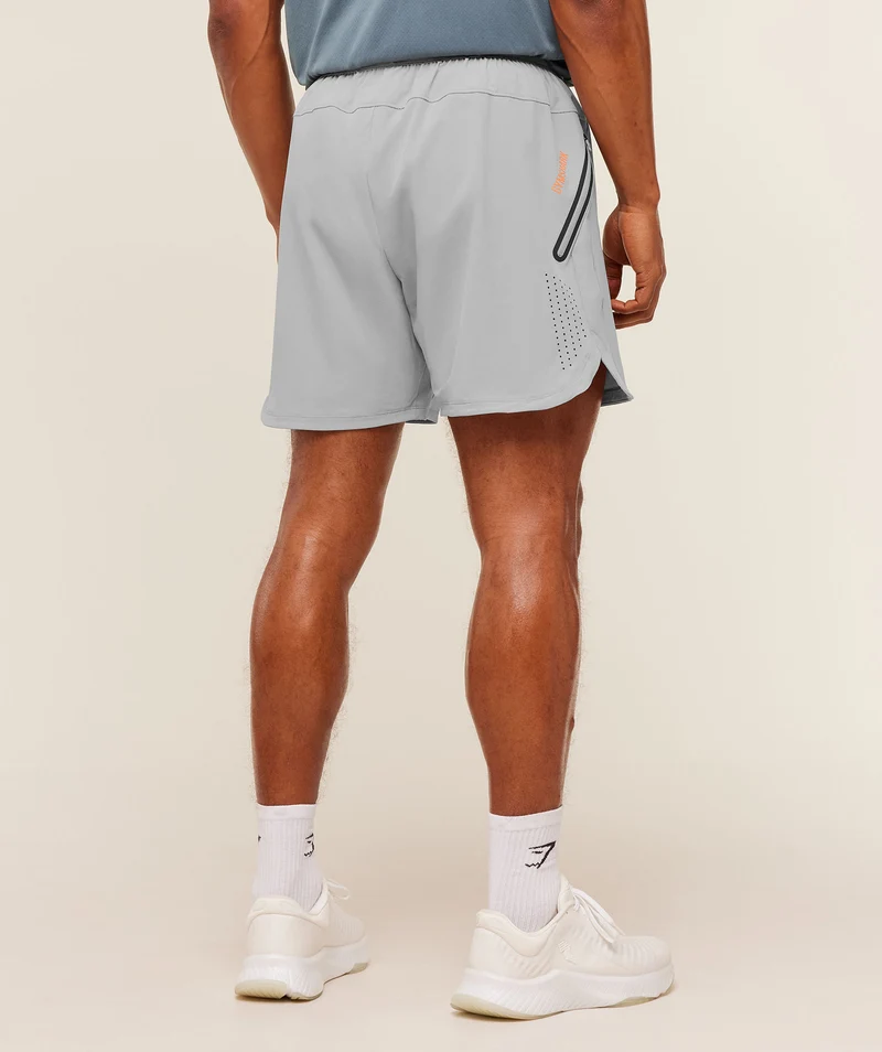 Gymshark Sport Hybrid 6" Shorts - Stratus Grey