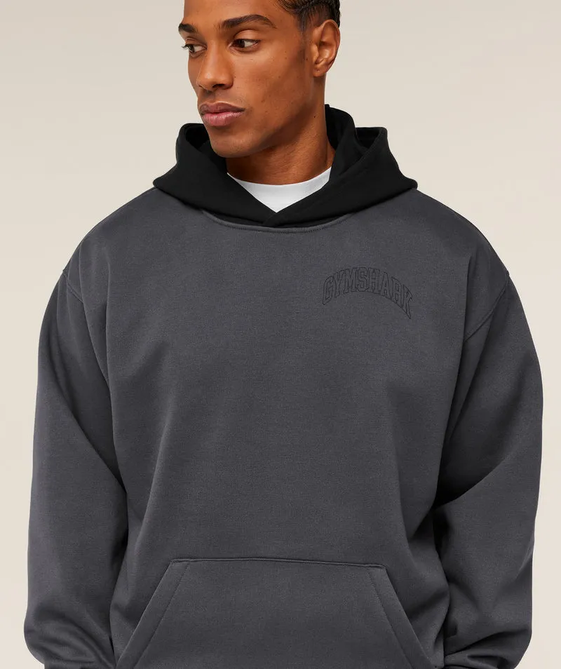 Gymshark Collegiate Tech Hoodie - Onyx Grey