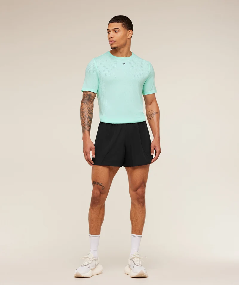 Gymshark Seamless Running T-Shirt - Pop Turquoise