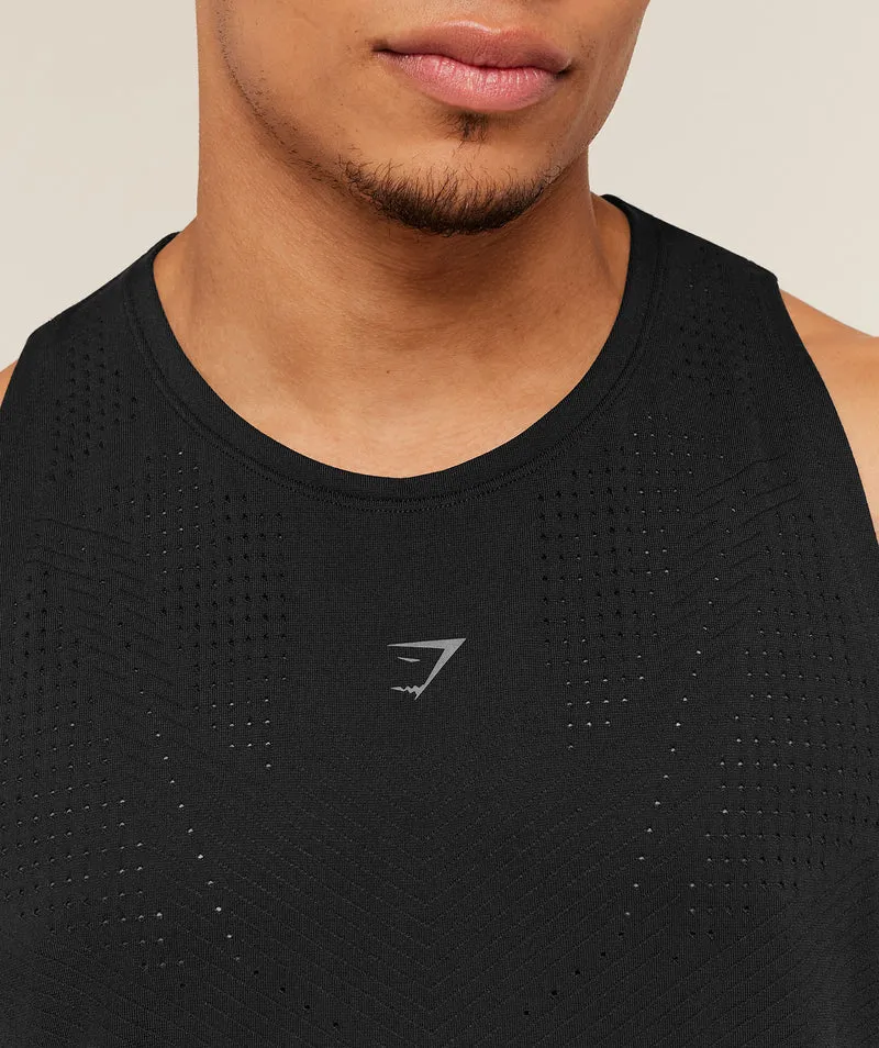 Gymshark Seamless Running Tank - Black