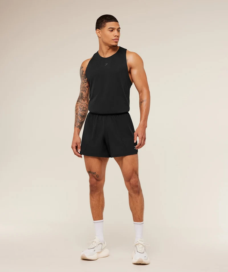 Gymshark Seamless Running Tank - Black