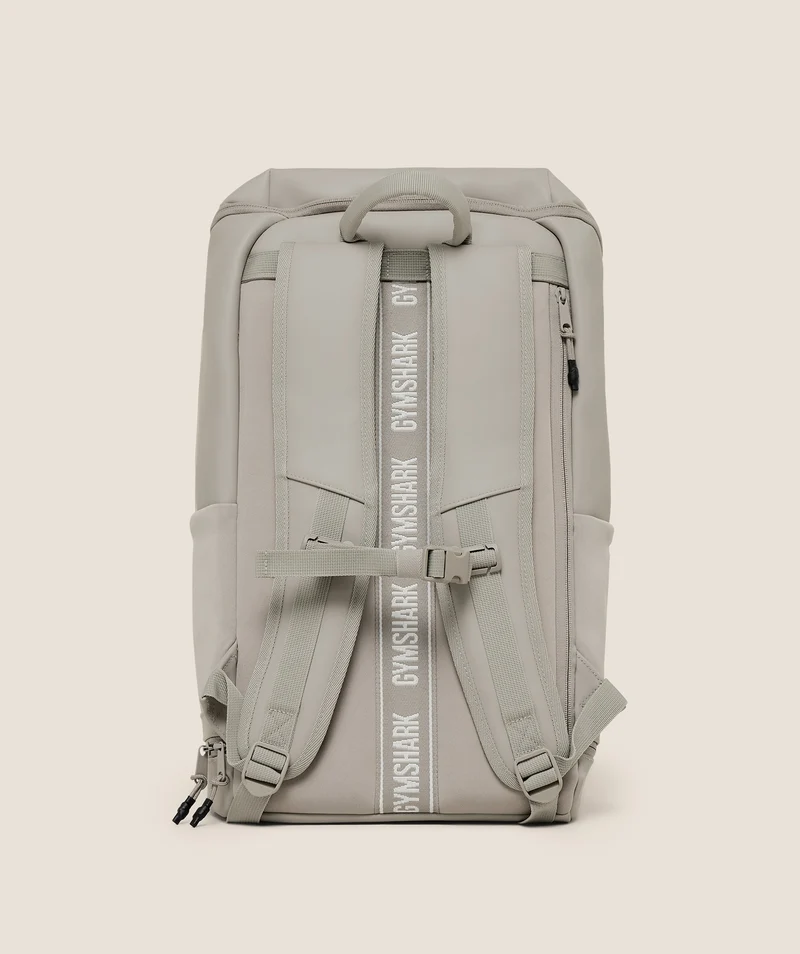 Gymshark Sleek Backpack - Mushroom Grey