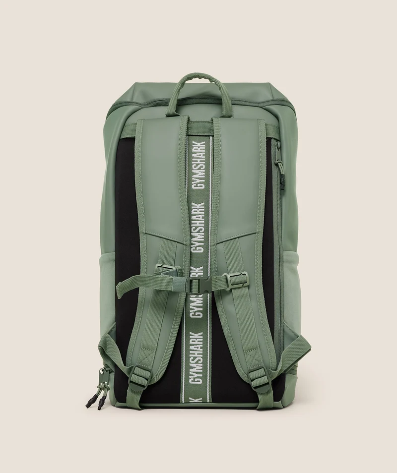 Gymshark Sleek Backpack - Unit Green