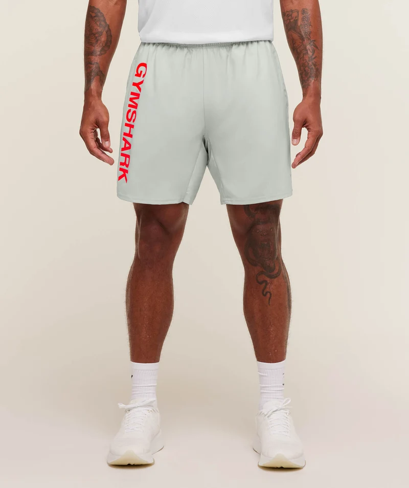 Gymshark Conditioning 7" Short - Light Grey
