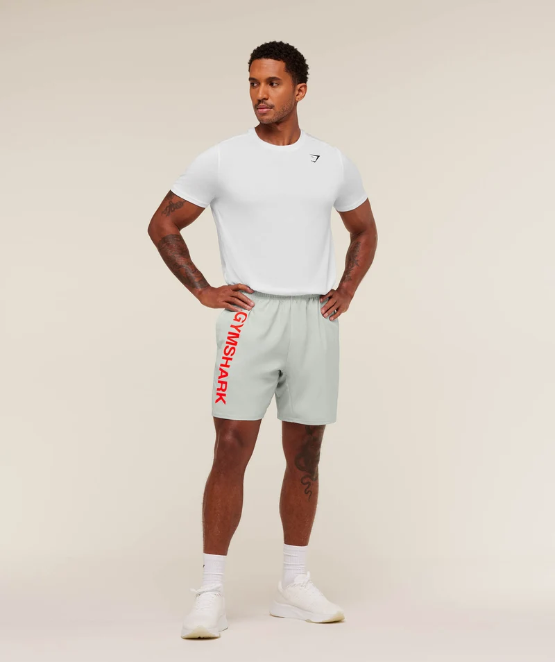 Gymshark Conditioning 7" Short - Light Grey