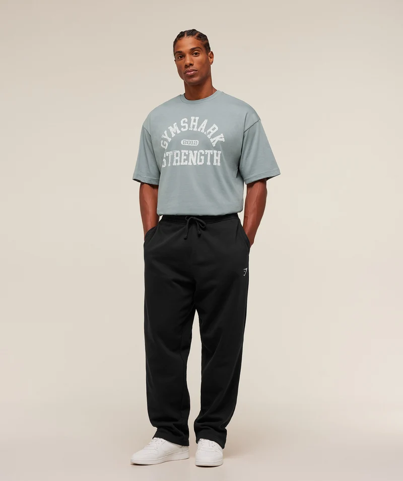 Gymshark 2012 Strength T-Shirt - Denim Grey