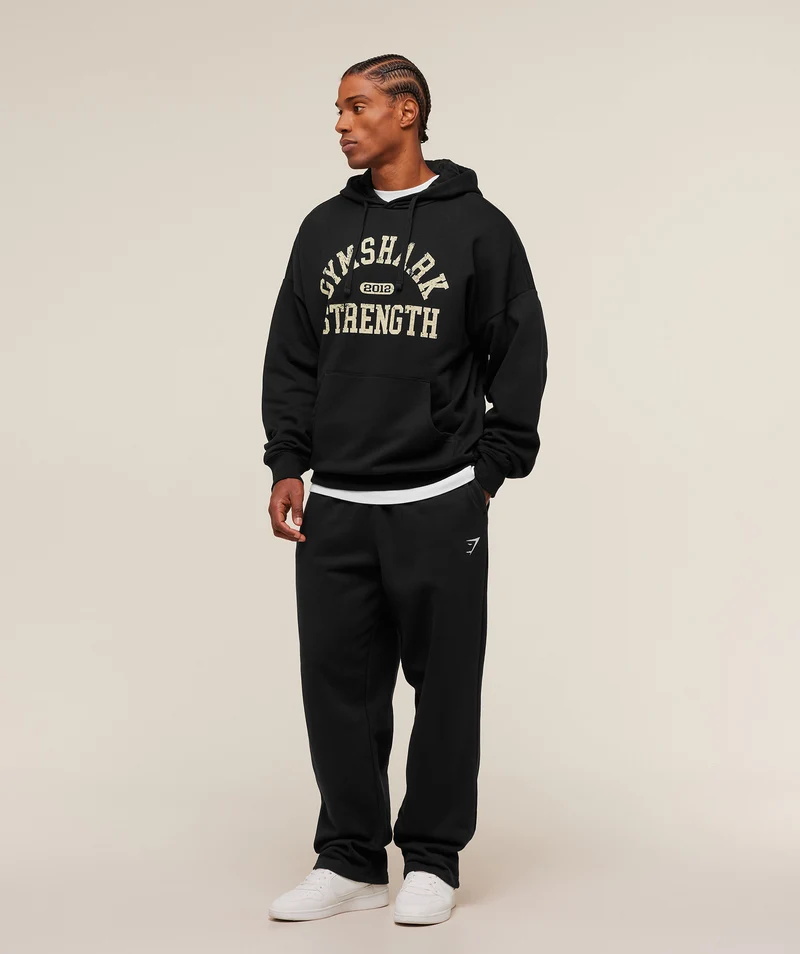 Gymshark 2012 Strength Hoodie - Black