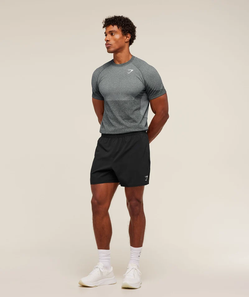 Gymshark Vital Seamless T-Shirt - Graphite Grey/Soft White