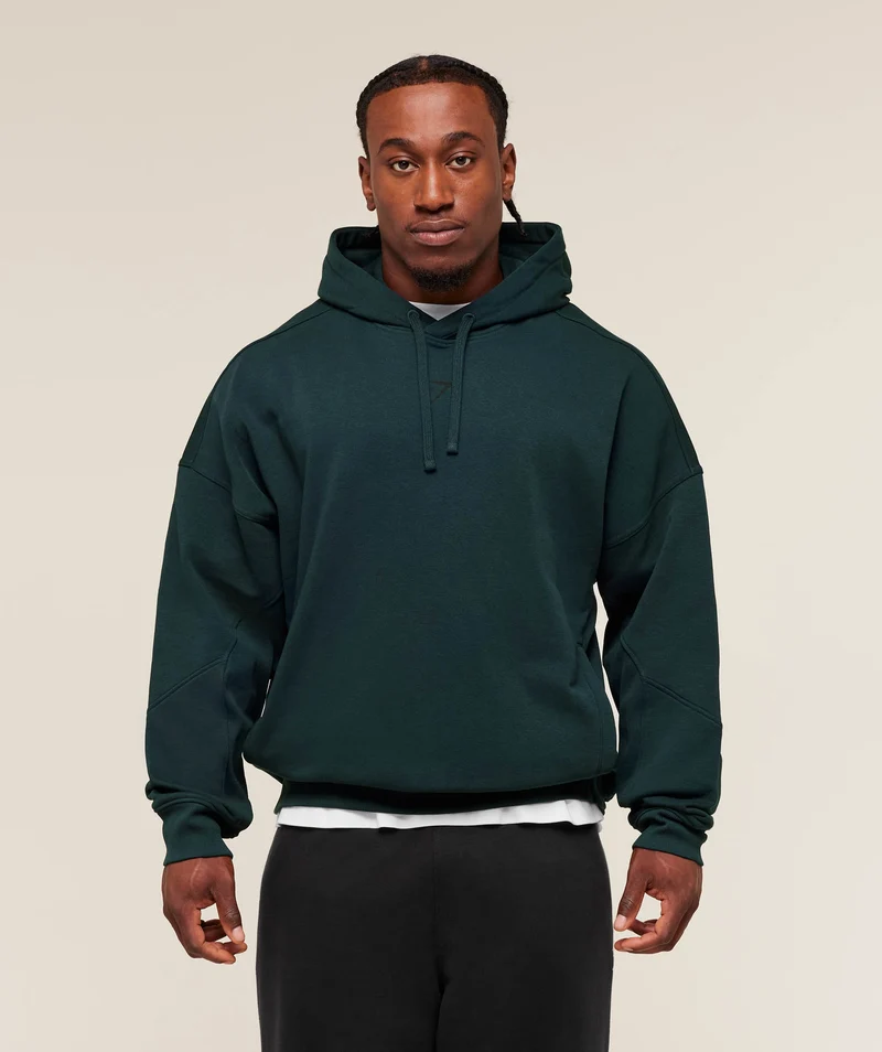 Gymshark Power Oversized Hoodie - Deep Petrol Blue