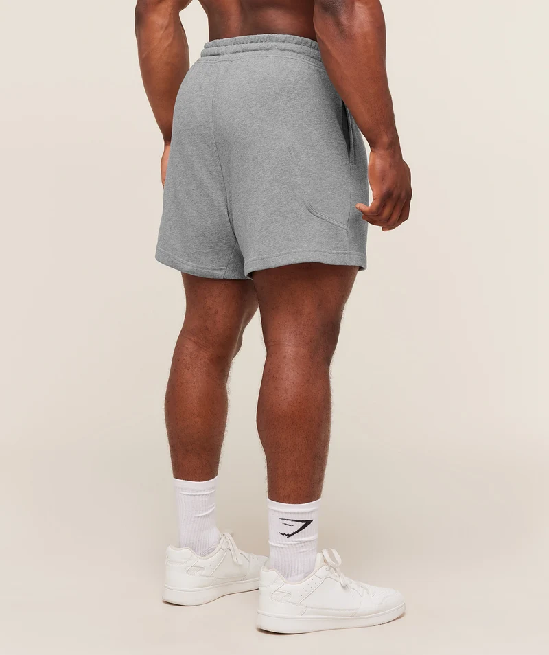 Gymshark Power 5" Shorts - Charcoal Core Marl