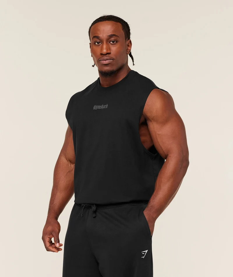 Gymshark Olde English Tank - Black