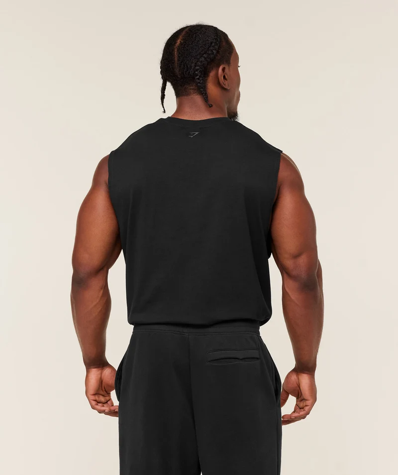 Gymshark Olde English Tank - Black