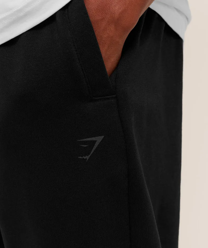 Gymshark Athletic Division Graphic Joggers - Black