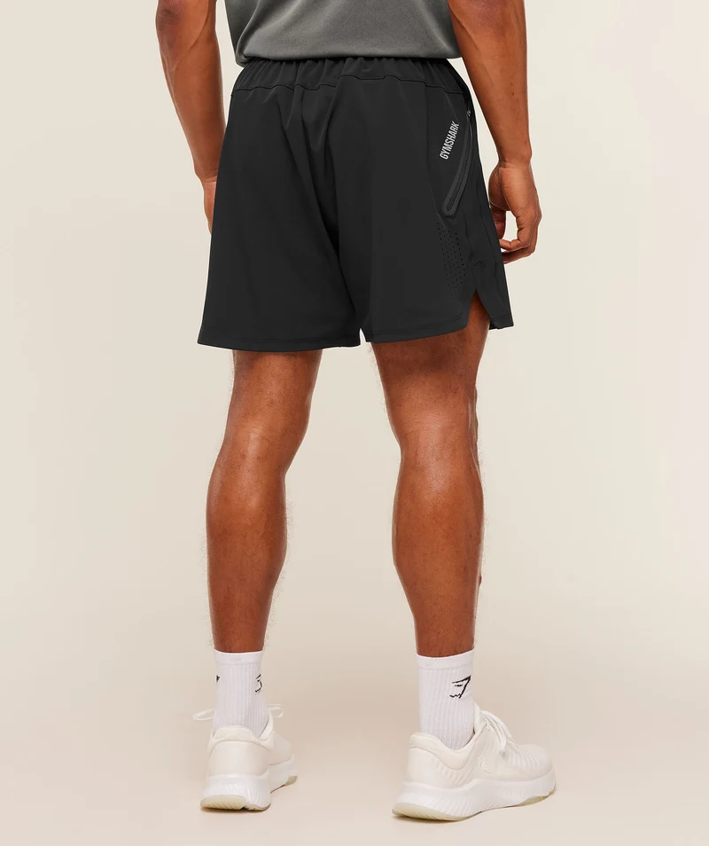 Gymshark Sport Hybrid 6" Shorts - Black