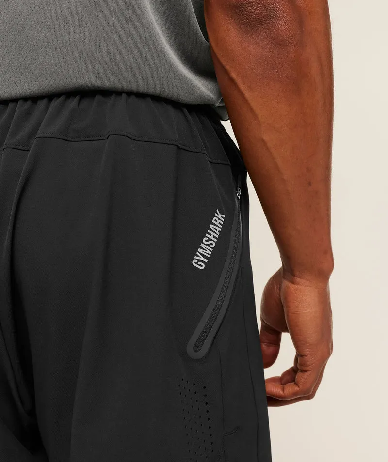 Gymshark Sport Hybrid 6" Shorts - Black