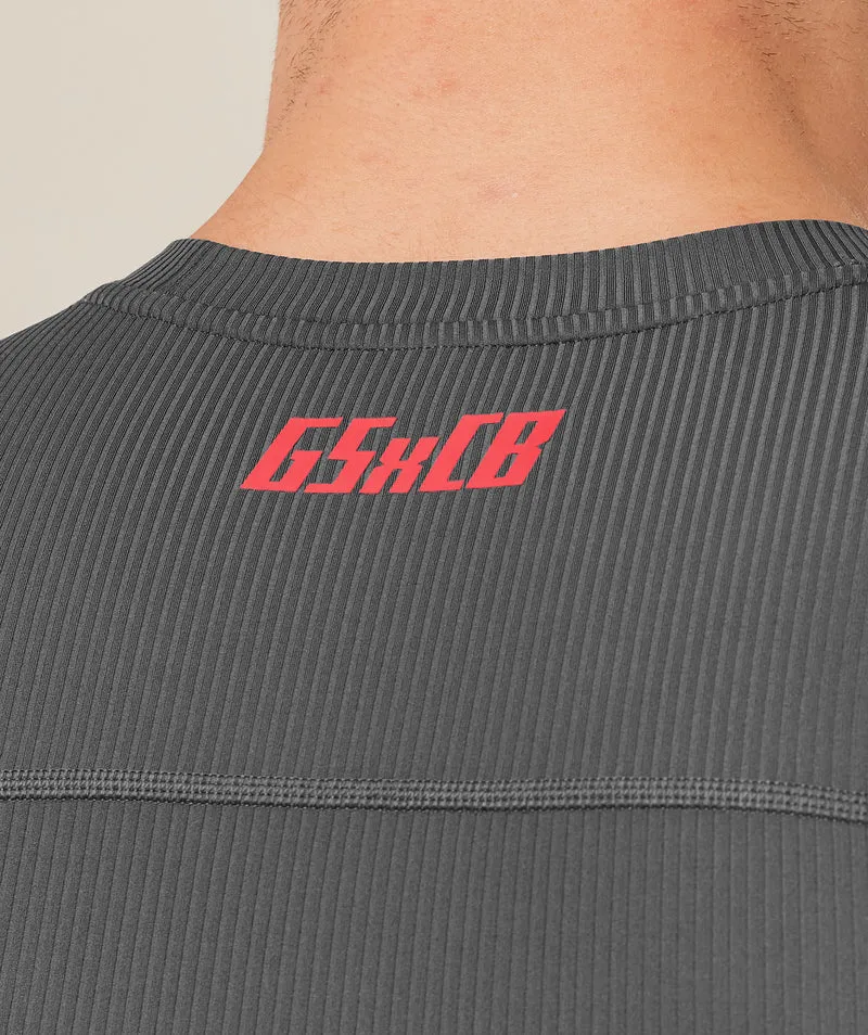 Gymshark GS x Carlos Tank Baselayer - Onyx Grey