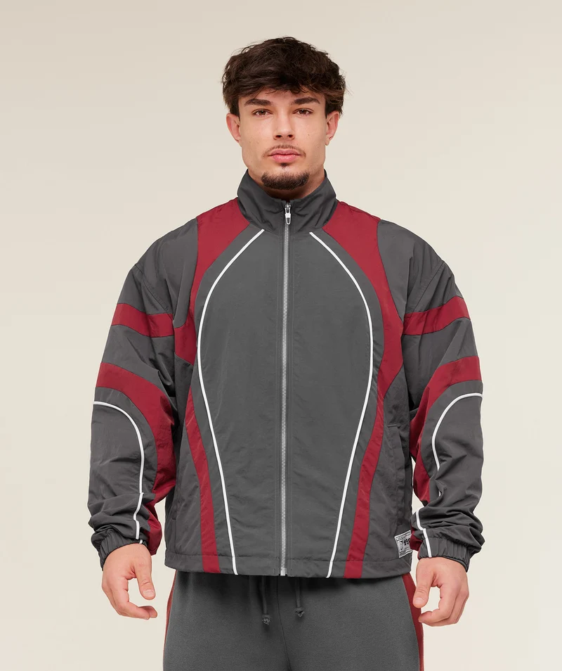 Gymshark GS x Carlos Track Jacket - Onyx Grey