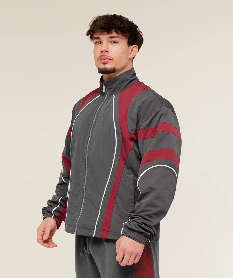 Gymshark GS x Carlos Track Jacket - Onyx Grey