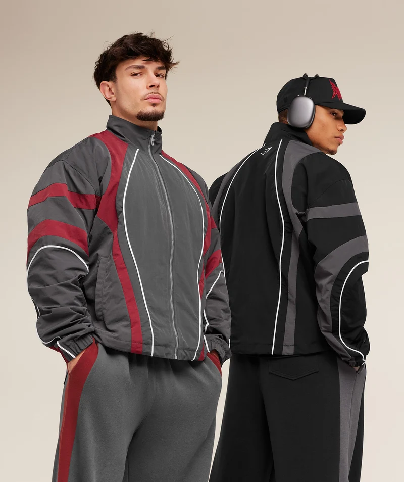 Gymshark GS x Carlos Track Jacket - Onyx Grey