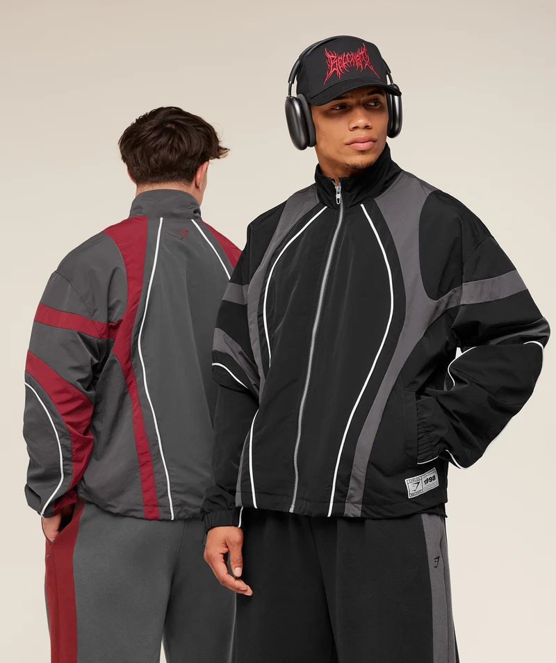 Gymshark GS x Carlos Track Jacket - Black